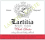 Laetitia Whole Cluster Pinot Noir 2015 Front Label