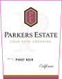 Parkers Estate Four Keys Crossing Pinot Noir 2014  Front Label