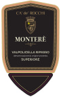 Ca' de' Rocchi Valpolicella Ripasso Montere Superiore 2016  Front Label