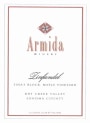 Armida Tina's Block-Maple Vineyard Zinfandel 2014 Front Label