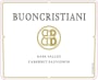 Buoncristiani Napa Valley Cabernet Sauvignon 2014 Front Label