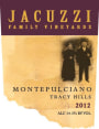 Jacuzzi Montepulciano 2012  Front Label