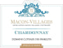 Domaine Coteaux des Margots Macon-Village Chardonnay 2016  Front Label