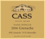 Cass Winery Grenache 2006 Front Label