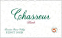 Chasseur Blank Pinot Noir 2013 Front Label
