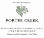 Porter Creek George's Hill Vineyard Chardonnay 2011  Front Label