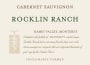 Rocklin Ranch Hames Valley Cabernet Sauvignon 2015  Front Label