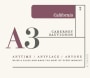 A3 Wine Cabernet Sauvignon 2015  Front Label