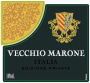 Vecchio Marone Edizione Privata 2016  Front Label