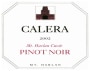 Calera Cuvee Pinot Noir 2002  Front Label