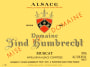 Zind-Humbrecht Alsace Muscat 2009  Front Label