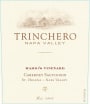 Trinchero St Helena Napa Valley Martha's Vineyard Cabernet Sauvignon 2010 Front Label