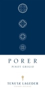 Alois Lageder Porer Pinot Grigio 2012 Front Label