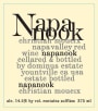 Dominus Napanook Vineyard (375ML half-bottle) 2019  Front Label
