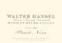 Walter Hansel Cuvee Alyce Pinot Noir 2008 Front Label