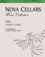 Nova Cellars Pinot Gris 2013 Front Label