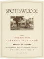 Spottswoode Cabernet Sauvignon (3 Liter Bottle) 2018  Front Label