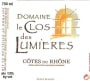 Domaine le Clos des Lumieres Cotes du Rhone Blanc 2017  Front Label