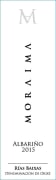 Adega Moraima Moraima Albarino 2015  Front Label