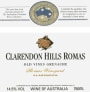 Clarendon Hills Romas Grenache 2000  Front Label