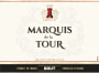Marquis de la Tour Brut (187ML)  Front Label