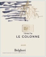 Tenuta Le Colonne Bolgheri 2015  Front Label