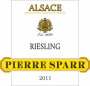Pierre Sparr Alsace Selection Riesling 2011  Front Label