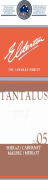 Elderton Tantalus Shiraz Cabernet Sauvignon 2005  Front Label