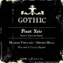 Gothic Wine Gothic Maresh Vineyard Pinot Noir 2013  Front Label