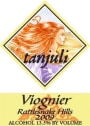 Tanjuli Viognier 2009 Front Label