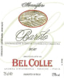 Bel Colle Barolo Monvigliero 2010  Front Label