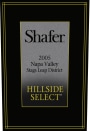 Shafer Hillside Select Cabernet Sauvignon (6 Liter Bottle) 2005  Front Label