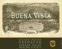 Buena Vista Count's Selection Grenache 2015  Front Label