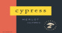J. Lohr Cypress Vineyards Merlot 2013  Front Label
