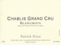 Patrick Piuze Chablis Blanchots Grand Cru 2017  Front Label