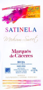 Marques de Caceres Satinela Rioja Blanco 2017  Front Label