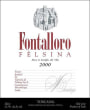 Felsina Fontalloro 2000  Front Label