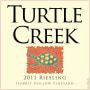 Turtle Creek Hobbit Hollow Vineyard Riesling 2011 Front Label