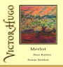 Victor Hugo Winery Merlot 2012  Front Label