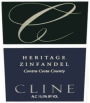 Cline Heritage Zinfandel 2007  Front Label