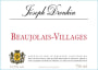 Joseph Drouhin Beaujolais Villages 2012 Front Label