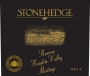 Stonehedge Reserve Meritage 2011  Front Label