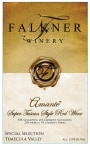Falkner Winery Amante Super Tuscan Style Red 2013  Front Label