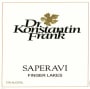 Dr. Konstantin Frank Saperavi 2015 Front Label