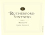 Rutherford Vintners Merlot 2007 Front Label