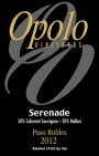 Opolo Serenade 2012  Front Label