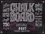 Chalkboard Malbec 2015  Front Label