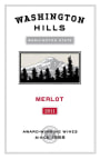 Washington Hills Merlot 2011  Front Label