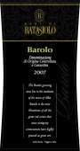 Beni di Batasiolo Barolo 2007  Front Label