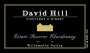 David Hill Winery Estate Reserve Chardonnay 2013 Front Label